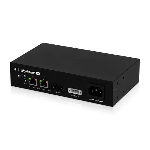 UBIQUITI EdgePower 24V 72W power supply with integrated battery backup and management interface.